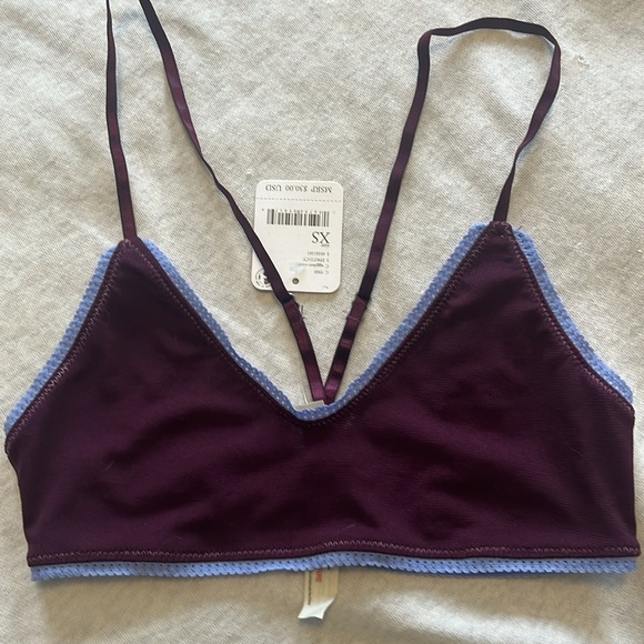FREE PEOPLE HIDE AND SEEK MESH BRALETTE EXTRA SMALL BNWT - Picture 4 of 6